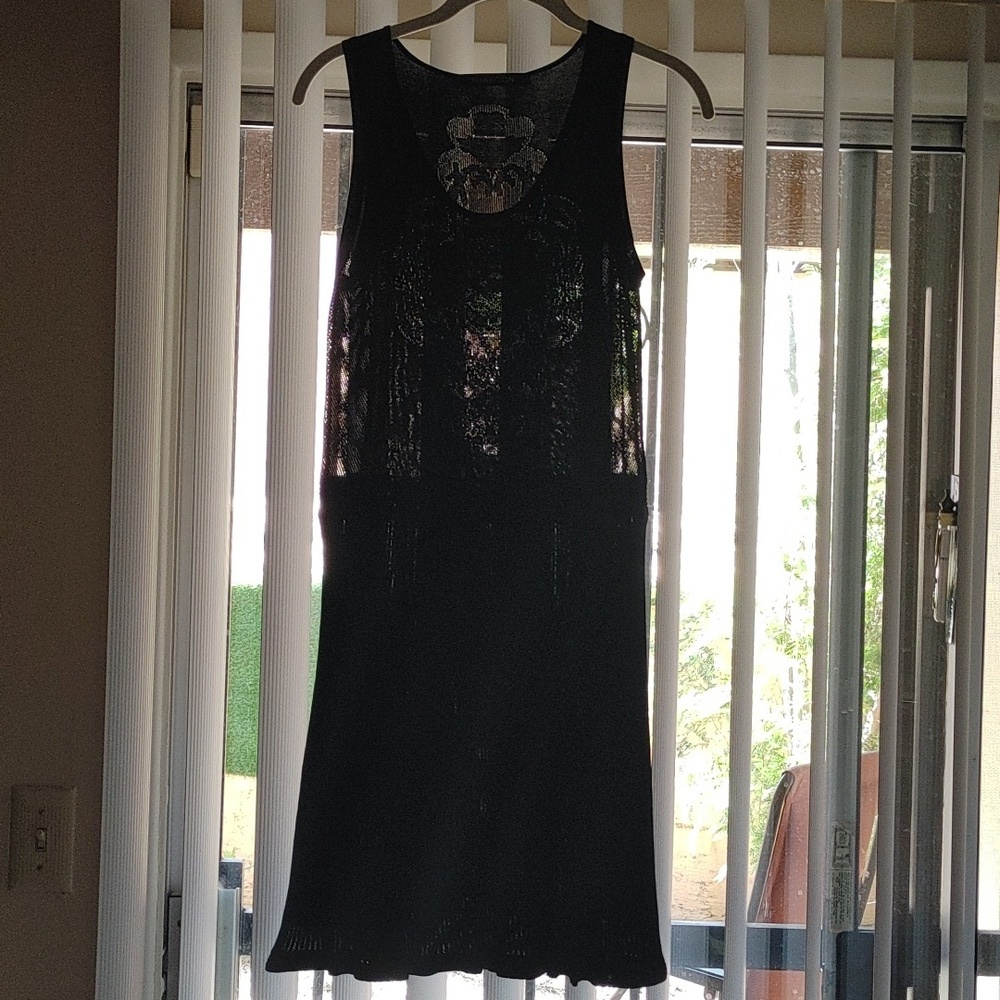 THAKOON Knit Black Dress